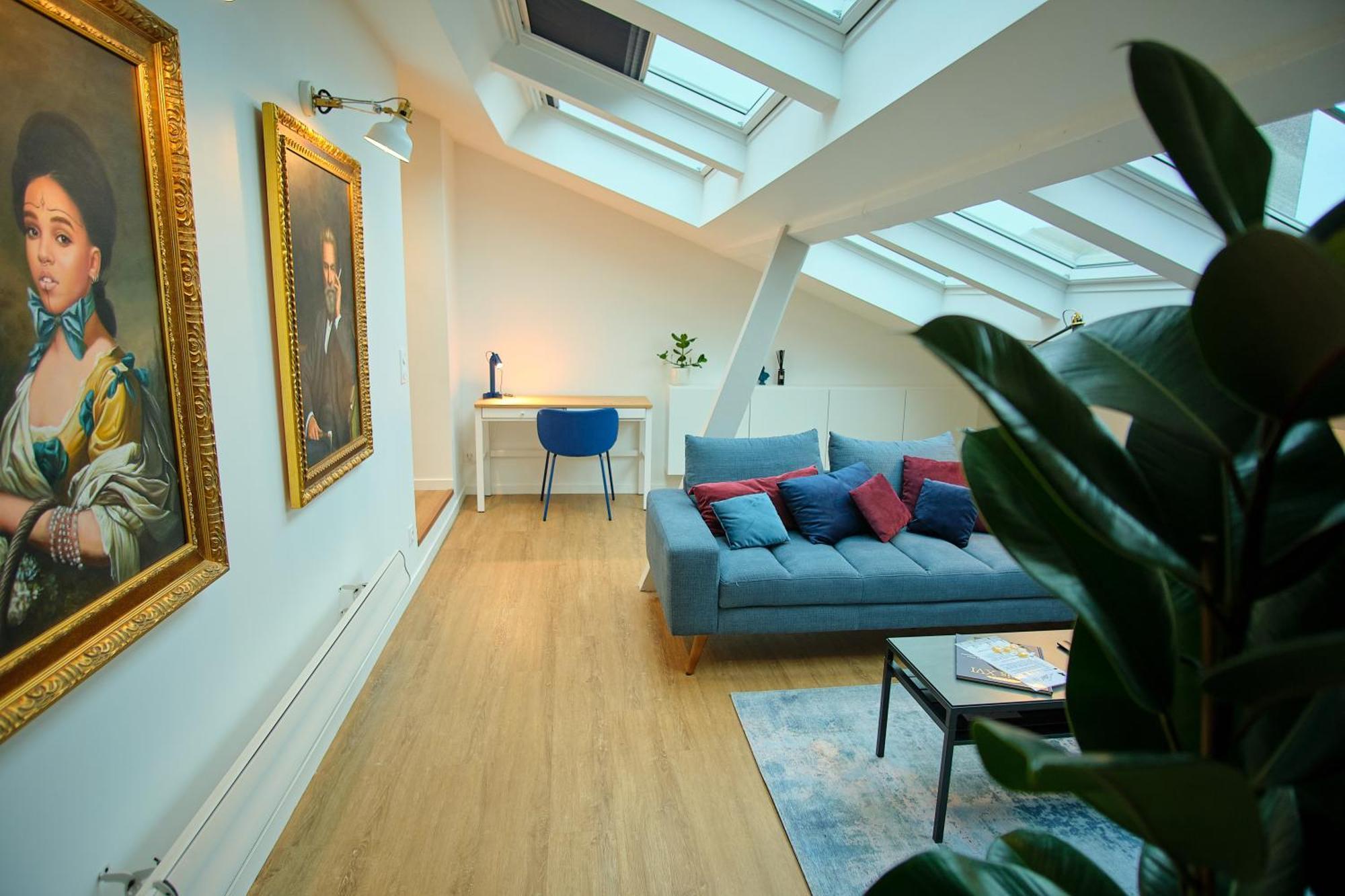 Appartement Le Louis Xvi - Loft In The Clouds In The Heart Of