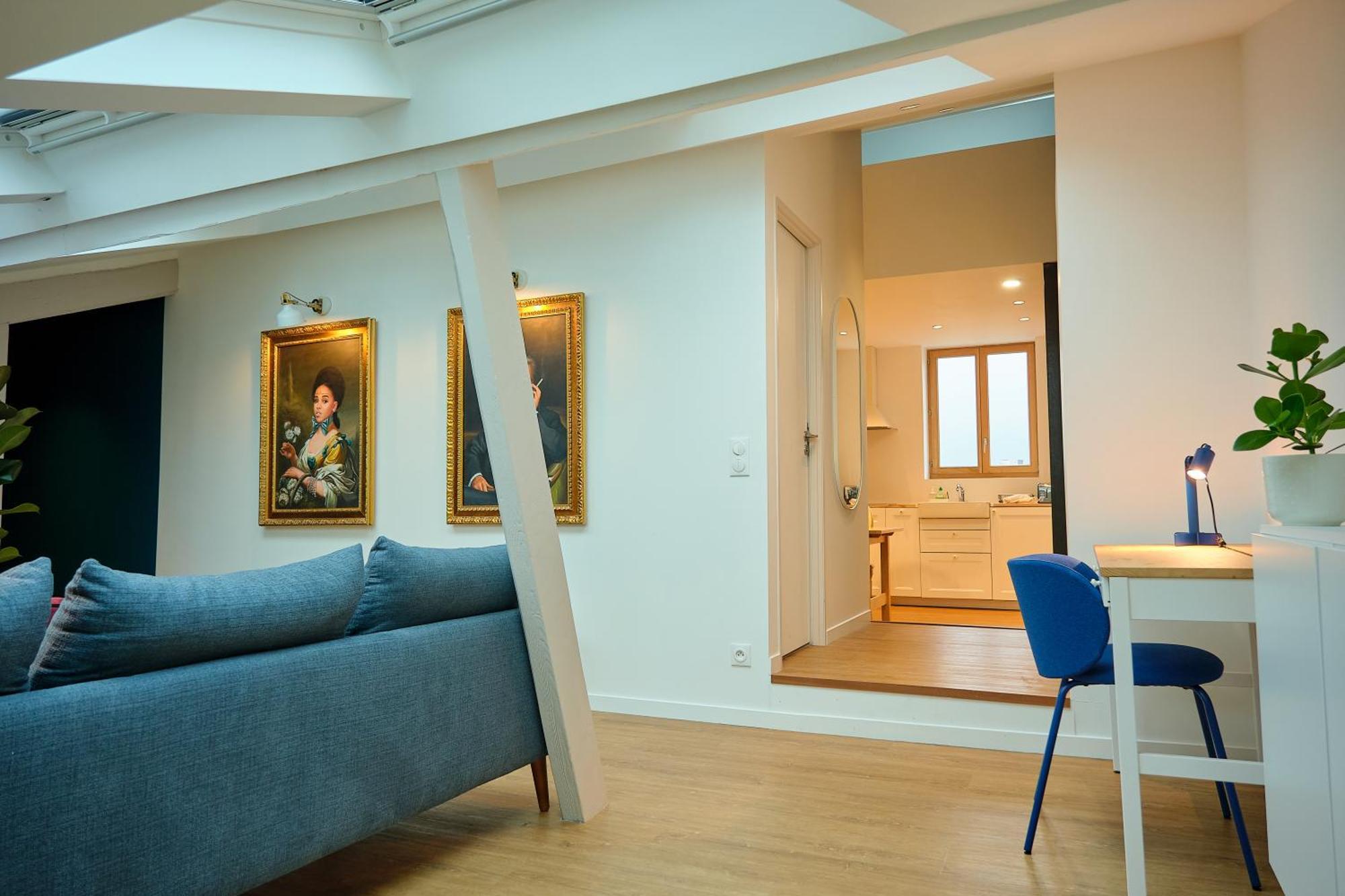 Appartement Le Louis Xvi - Loft In The Clouds In The Heart Of *
